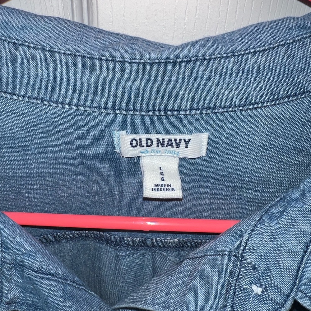 Denim button down - Picture 2 of 3
